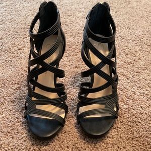 Jessica Simpson strapped heels